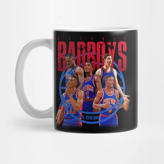 Detroit Pistons Bad boys by Juantamad